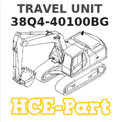 38Q4-40100 38Q4-40100BG واحد سفر برای R140LC-9